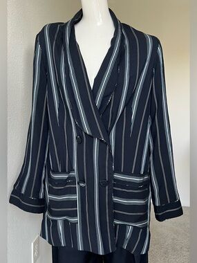 ERDEM  Double-breasted Long Blazer- NEW- Size 6- $1810